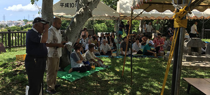 旧5月ウマチーのようす
